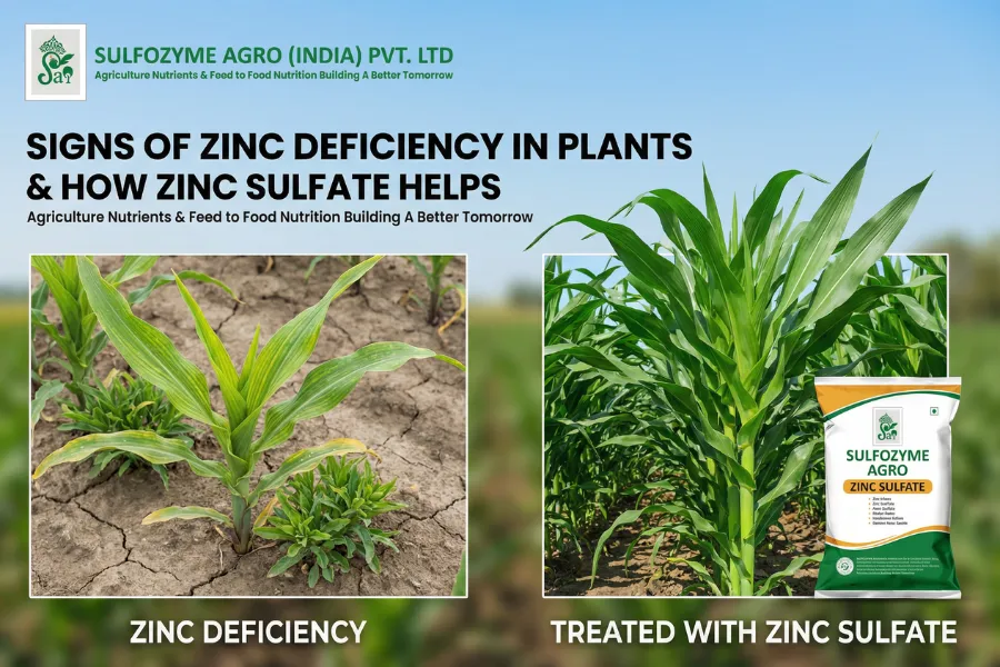 signs of zinc deficiency in plants and how zinc sulfate helps