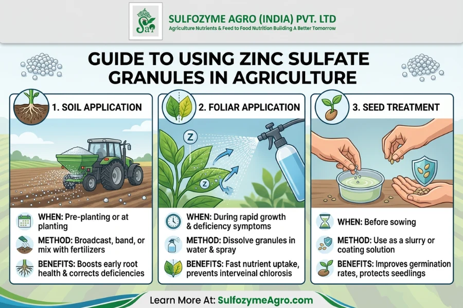 zinc sulfate granules